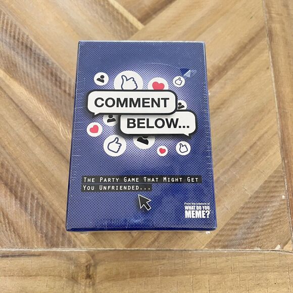 BRAND NEW Comment Below - Adult‎ Party Game by What Do You Meme? Sealed - Picture 1 of 3